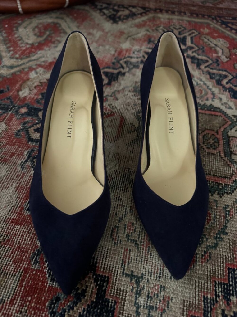 Sarah Flint Emma Heels